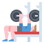 Bench press biểu tượng 64x64