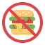 No fast food Ikona 64x64