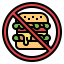 No fast food Ikona 64x64