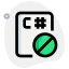 Corrupted file icon 64x64