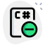 Remove program Ikona 64x64