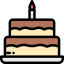 Birthday cake icon 64x64
