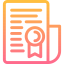 Certificate icon 64x64