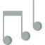 Musical note icon 64x64