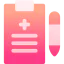 Medical record icon 64x64