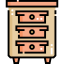 Chest of drawers icon 64x64