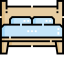 Double bed icon 64x64