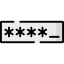 Password code icon 64x64