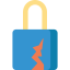 Broken padlock Ikona 64x64