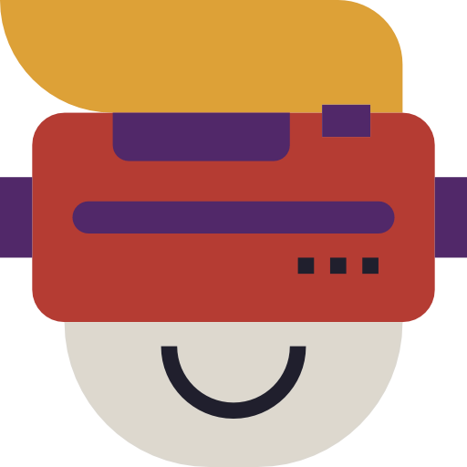 Virtual reality icon