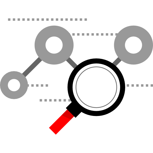Line chart icon