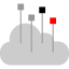 Cloud computing icon 64x64