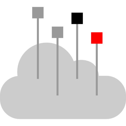 Cloud computing アイコン
