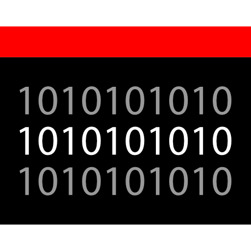 Binary code icon