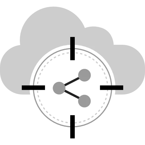 Cloud computing アイコン