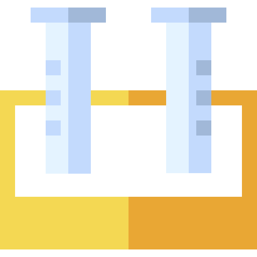 Test tubes icon