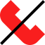 No phone icon 64x64