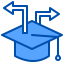 Graduation cap icon 64x64