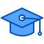 Graduation cap icon 64x64