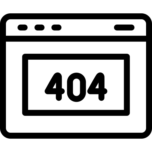404 error Symbol