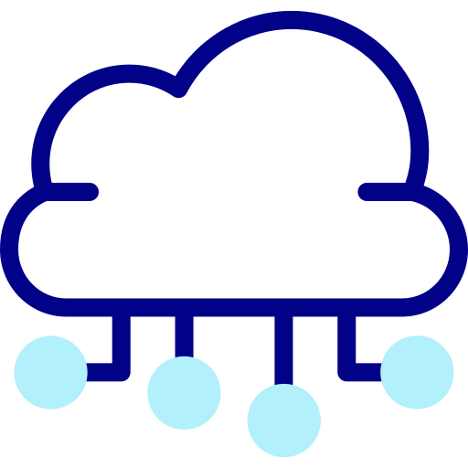 Cloud computing icône