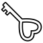 Love key icon 64x64