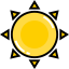 Sun icon 64x64