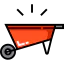 Wheelbarrow icon 64x64
