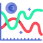 Line chart icon 64x64