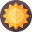 Sun icon 64x64