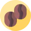 Coffee bean icon 64x64
