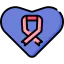 Pink ribbon icon 64x64