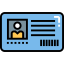 Id card icon 64x64