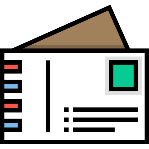 Postcards icon