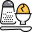 Boiled egg icon 64x64