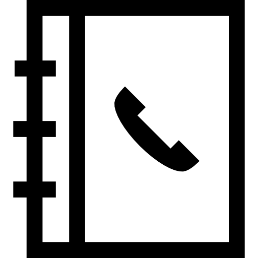 Phone book Symbol