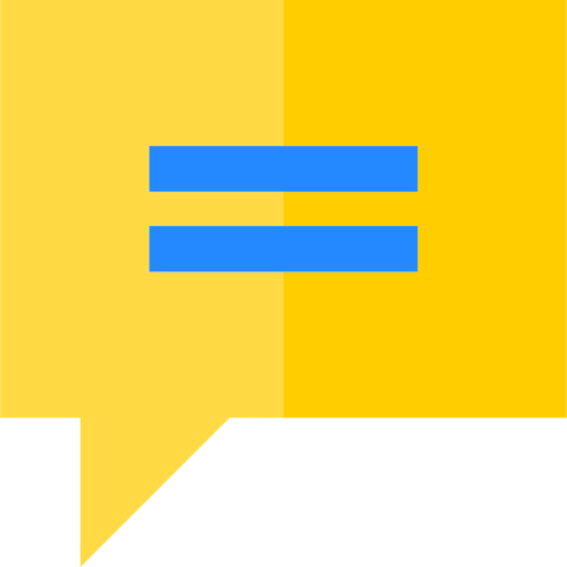 Speech bubble icon