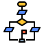 Flowchart icon 64x64