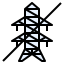 Electric pole icon 64x64