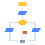 Flowchart icon 64x64