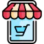 Online shopping icon 64x64