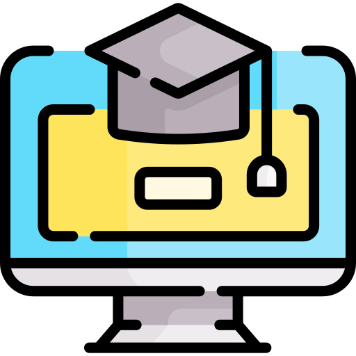 Online learning icon
