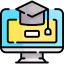 Online learning icon 64x64