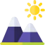 Mountains icon 64x64