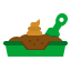 Litter box Symbol 64x64