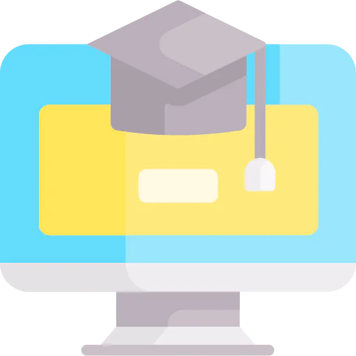 Online learning icon