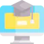 Online learning icon 64x64