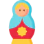 Matryoshka doll icon 64x64