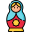 Matryoshka doll icon 64x64