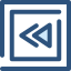 Fast backward іконка 64x64